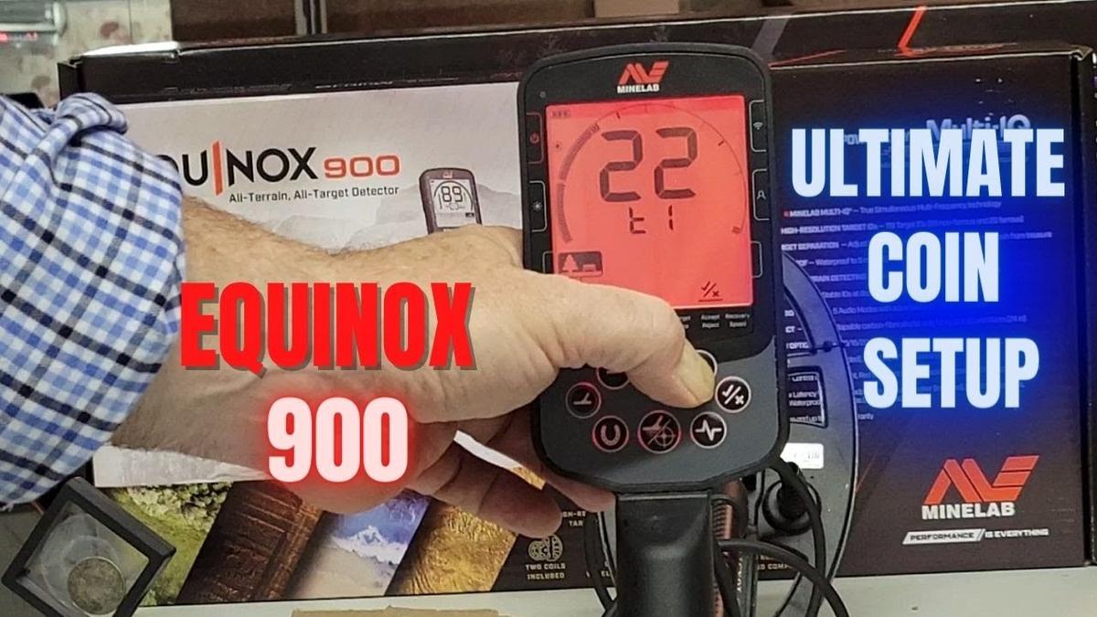 Minelab Equinox 900 Coin Program Setup and Howto Fully Explained.